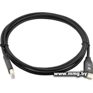 Купить Кабель CACTUS CS-DP-DP-1.4-3 (3 м, черный) в Минске, доставка по Беларуси