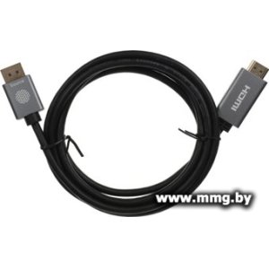 Купить Кабель CACTUS CS-DP-HDMI-1.2-2 HDMI - DisplayPort (2м, черный) в Минске, доставка по Беларуси