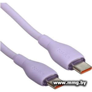 Кабель Baseus P10355702511-B3 100W USB Type-C - USB Type-C (1.2 м, фиолетовый)