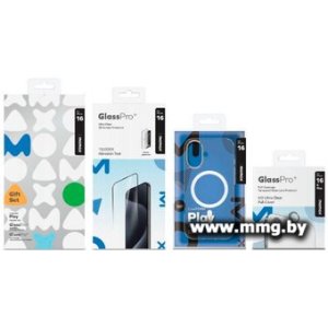 Купить Чехол Momax Protection Bundle Set для iPhone 16 MXAP24STGS в Минске, доставка по Беларуси
