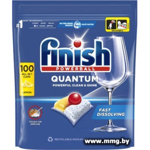 Купить Капсулы для посудомоечной машины Finish Quantum Lemon (100 шт) в Минске, доставка по Беларуси