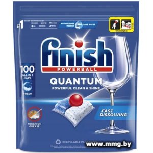 Купить Капсулы для посудомоечной машины Finish Quantum (100 шт) в Минске, доставка по Беларуси
