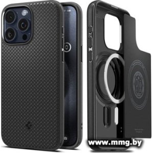 Чехол Spigen Mag Armor (MagFit) для iPhone 15 Pro ACS06736 (черный)