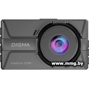 Купить Видеорегистратор Digma FreeDrive 300W FD300W (черный) в Минске, доставка по Беларуси