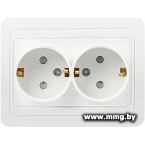 Купить Розетка SmartBuy Марс SBE-02w-16-S2-1Z в Минске, доставка по Беларуси