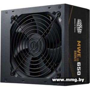Купить 650W Cooler Master MWE Bronze 650 V3 MPE-6501-ACAAW-3BEU в Минске, доставка по Беларуси