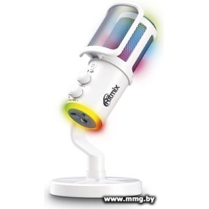 Купить Микрофон Ritmix RDM-178 USB Gaming (белый) в Минске, доставка по Беларуси