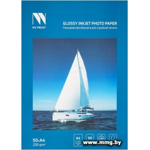 Фотобумага NV Print Глянцевая A4 230 г/м2 50 л NVP-230GlA4s50