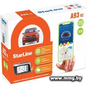 Автосигнализация StarLine A93 v2 2CAN+2LIN ECO
