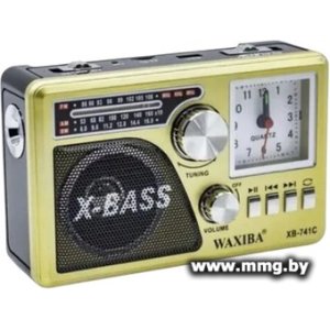Купить Радиоприемник Waxiba XB-741C (золотистый) в Минске, доставка по Беларуси