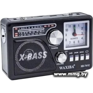 Купить Радиоприемник Waxiba XB-741C (чёрный) в Минске, доставка по Беларуси