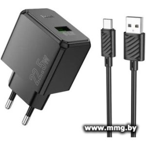Зарядное устройство Hoco CS17A USB Type-C (черный)