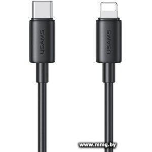 Кабель Usams SJ712 USB Type-C - Lightning (1 м, чёрный) SJ712USB01