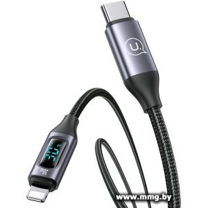Кабель Usams US-SJ667 USB Type-A - Lightning (1.2 м, чёрный) SJ667USB01