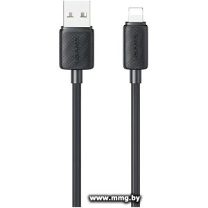Кабель Usams US-SJ689 USB Type-A - Lightning (1 м, чёрный) SJ689USB01