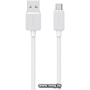 Кабель Usams US-SJ690 USB Type-A - microUSB (1 м, белый) SJ690USB02