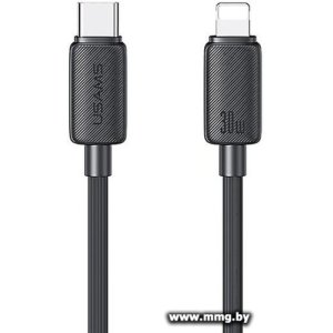 Кабель Usams US-SJ697 USB Type-C - Lightning (2 м, чёрный) SJ697USB01