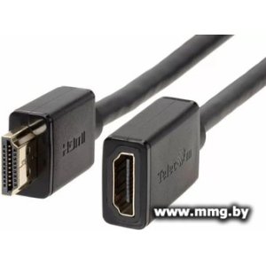 Купить Удлинитель Telecom TCG235MF-2M (2 м, черный) в Минске, доставка по Беларуси