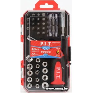 Набор отвертка с битами и головками P.I.T. Advance HSDR04-0046 (46 предметов)