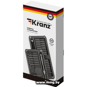 Купить Набор отвертка с битами Kranz KR-12-4752 (30 предметов) в Минске, доставка по Беларуси