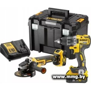 Купить DeWalt DCK2020P2T (шуруповерт, УШМ, кейс) в Минске, доставка по Беларуси
