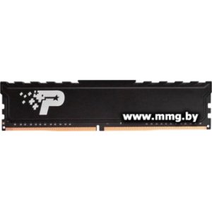 Купить 16GB PC4-25600 Patriot PSP416G3200H1 в Минске, доставка по Беларуси