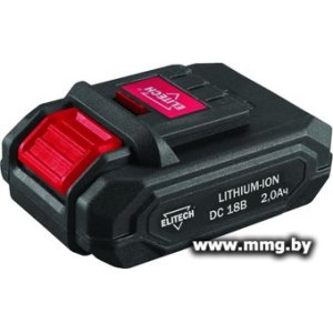 Купить Аккумулятор ELITECH 1820.127100 (18В/2 Ач) в Минске, доставка по Беларуси