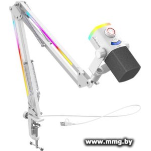 Купить Микрофон FIFINE AM8PROTW (белый) в Минске, доставка по Беларуси