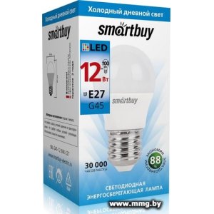 Купить Лампа светодиодная SmartBuy SBL-G45-12-60K-E27 в Минске, доставка по Беларуси