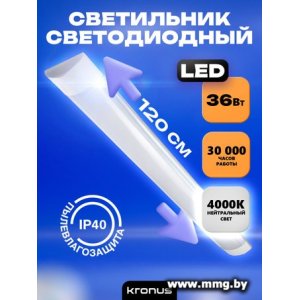 Купить Линейный светильник KRONUS KRS-03-0003 в Минске, доставка по Беларуси