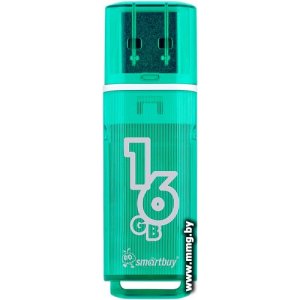 Купить 16GB SmartBuy Glossy (зелёный) SB16GBGSGSN в Минске, доставка по Беларуси