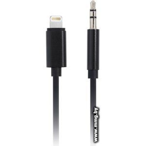 Кабель SmartBuy iK-512-35 Lightning - Jack 3.5 мм (1 м, черный)