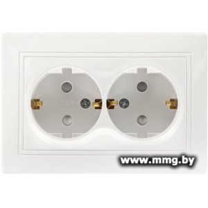 Купить Розетка SmartBuy Венера SBE-01w-16-S2-1Z-c в Минске, доставка по Беларуси