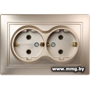 Купить Розетка SmartBuy Венера SBE-01c-16-S2-Z-c в Минске, доставка по Беларуси