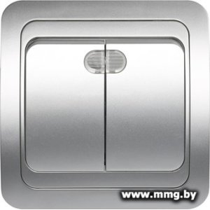 Купить Выключатель SmartBuy Марс SBE-02s-10-SW2-1-c в Минске, доставка по Беларуси