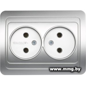 Купить Розетка SmartBuy Марс SBE-02s-10-S2-N-c в Минске, доставка по Беларуси