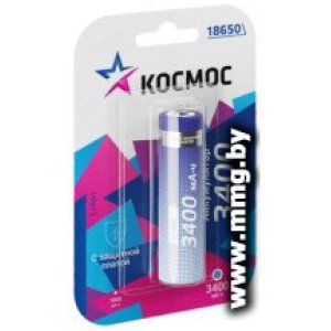 Аккумулятор КОСМОС KOC18650Li-ion34PBL1