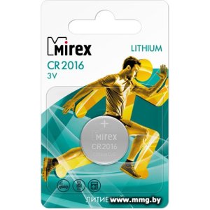 Батарейка Mirex CR2016 23702-CR2016-E1 (1 шт)