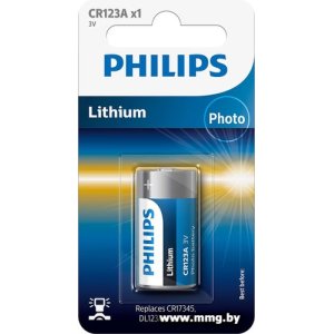 Батарейка Philips CR123A Б0066246