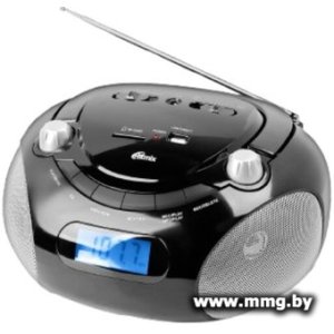Магнитола Ritmix RBB-030BT (чёрный/серебристый)