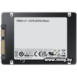SSD 480GB Samsung PM893 MZ7L3480HCHQ-00B7C