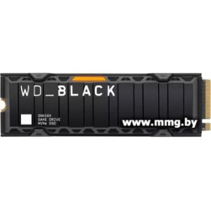 SSD 4TB WD Black SN850X NVMe Heatsink WDS400T2XHE