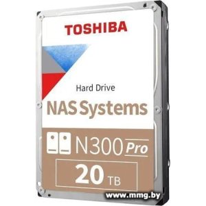 20000Gb WD Toshiba N300 Pro 20TB HDWG62AUZSVB