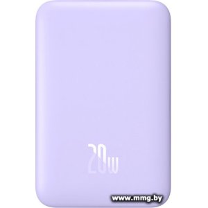 Baseus P10059003512-00 Magnetic Mini Air Wireless Fast 20W 6000mAh (сиреневый, CN)