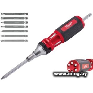 Набор отвертка с битами Milwaukee 4932471598 (9 предметов)