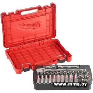 Набор трещотка с головками Milwaukee 4932471864 (28 предметов)