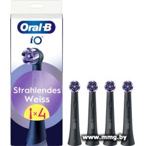 Сменная насадка Oral-B iO Strahlendes Weiss WB-4 (4 шт, черный)