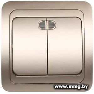 Выключатель SmartBuy Марс SBE-02c-10-SW2-1-c