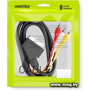 Кабель Smartbuy KA-518-125 SCART - 3 RCA (1 м)