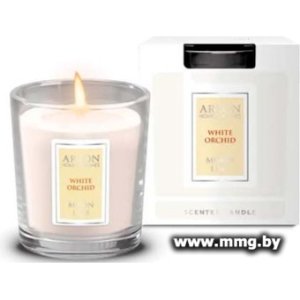 Свеча ароматическая Areon Moon Line White Orchid 120г ARE-CML06